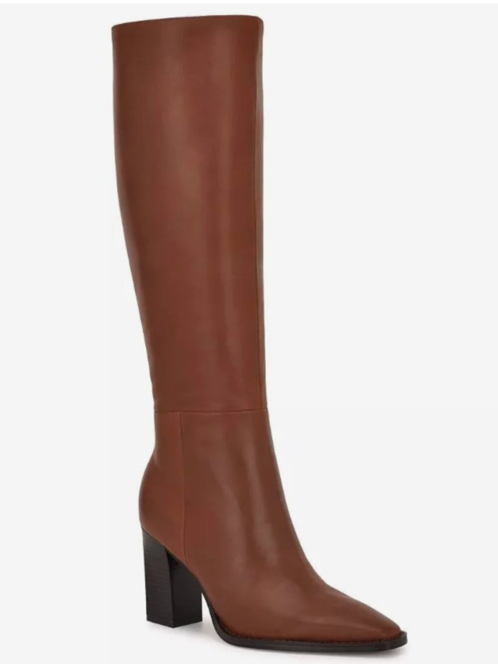NWT Nine West Women's Zazz Tall Leather Dress Boots Size 7